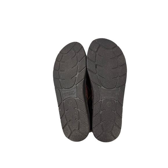 90s Y2K Montego BAY Club Slip On Sling back Leather Slide Sandals size 9.5 - Picture 8 of 8